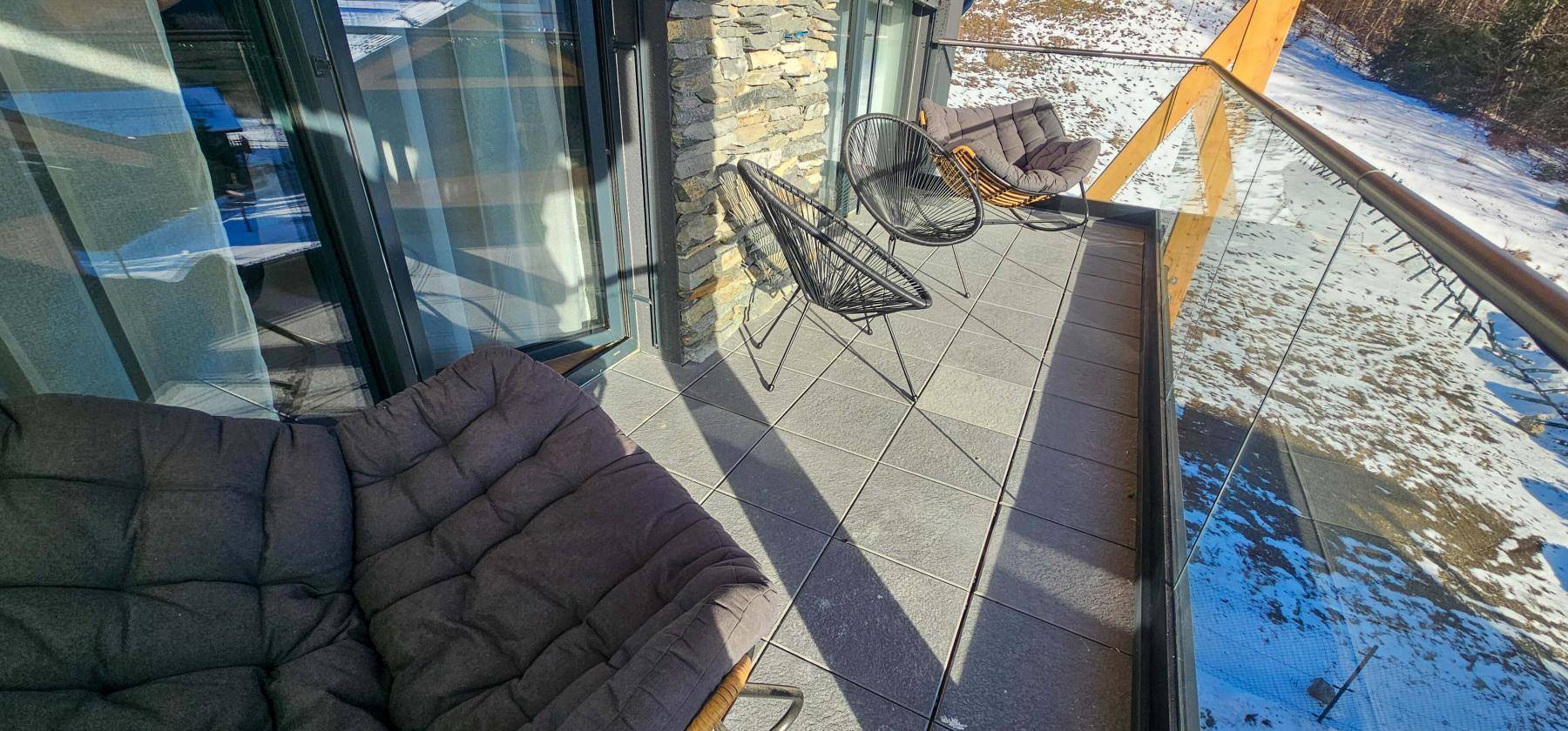 Balkón, Apartmanica Chalet 5B, Donovaly