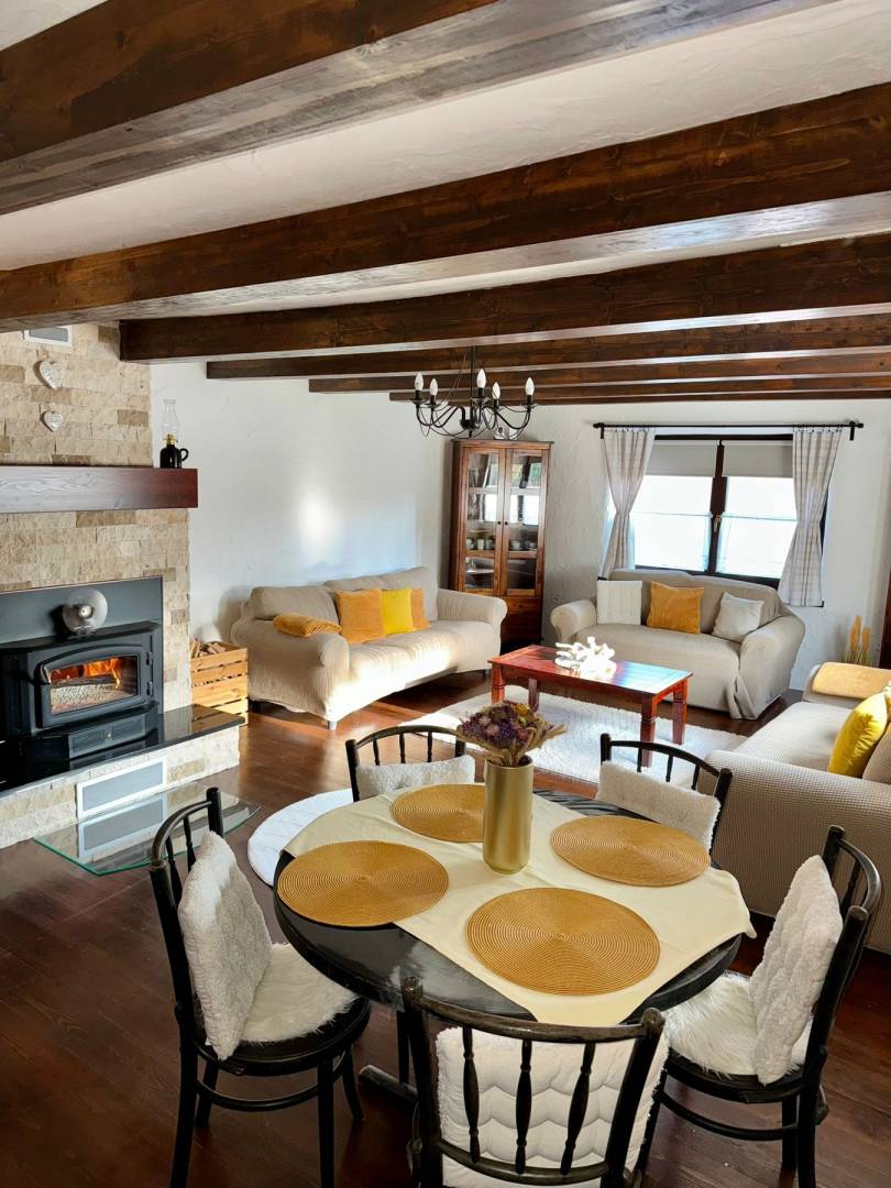 Obývačka, Chata Tabia, Ostrý Grúň