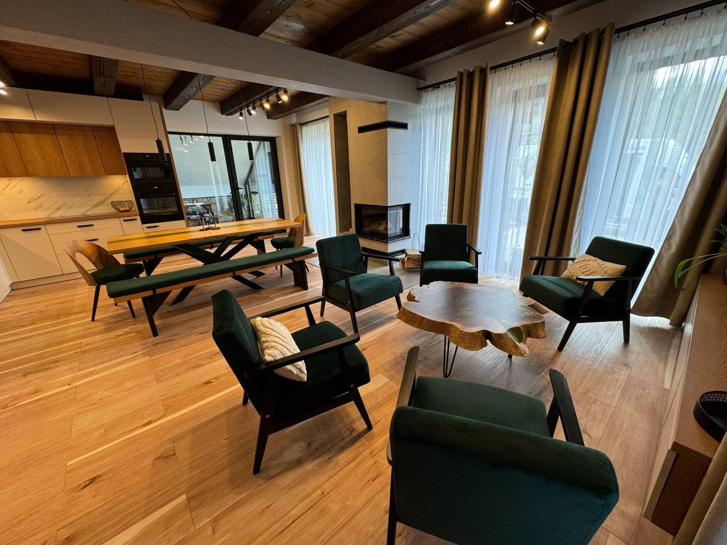 Obývačka, Chata pod Cigerníkom, Matiašovce