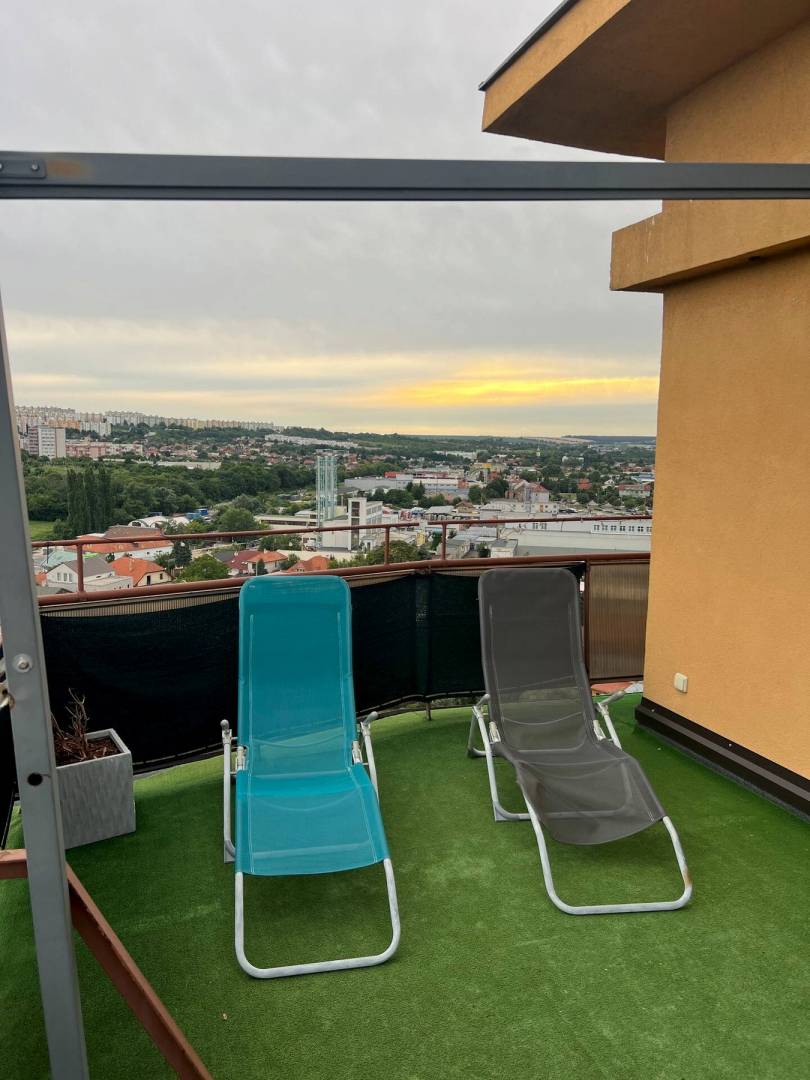 Terasa, Penthouse s výhľadom, Nitra