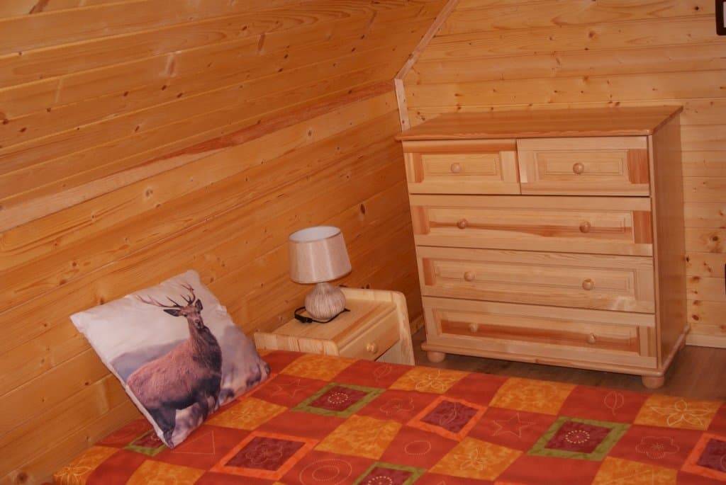 Spálňa, Chata pod lipou, Kozelník