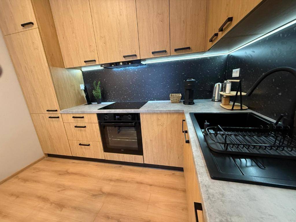 Kuchyňa, Apartmány Brezovina, Oravské Veselé