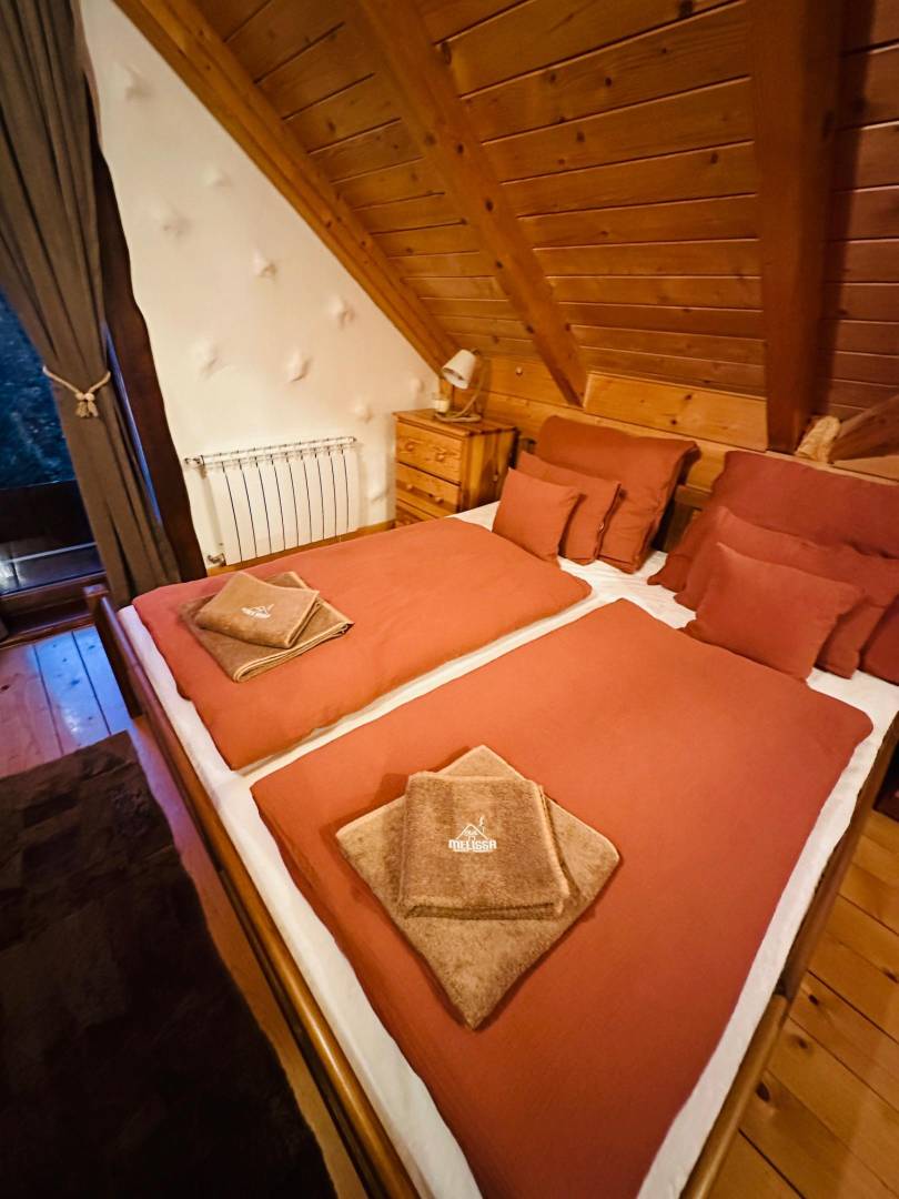 Spálňa, Chata Melissa, Trstená