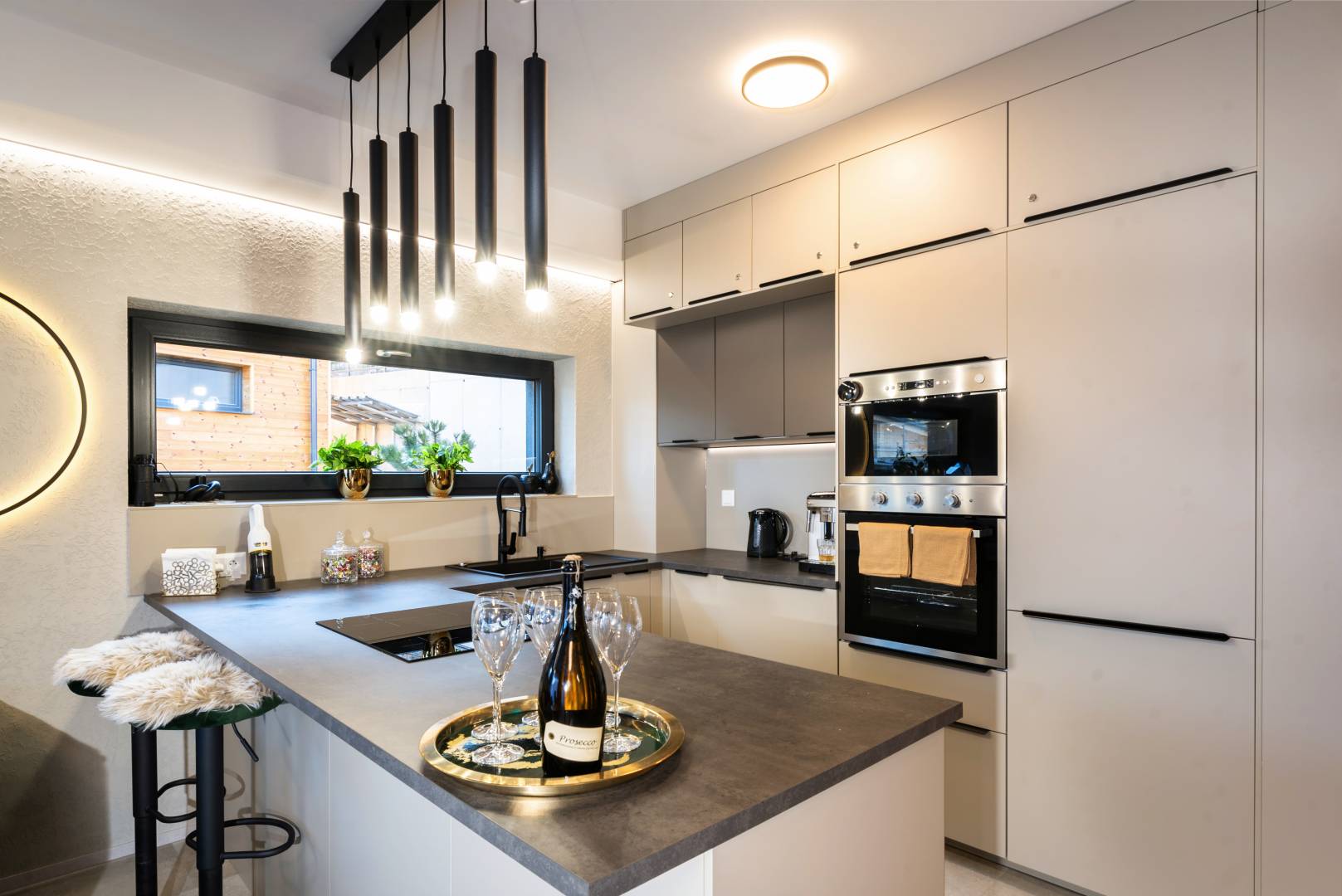 Kuchyňa, Apartmanica Chalet 5A, Donovaly