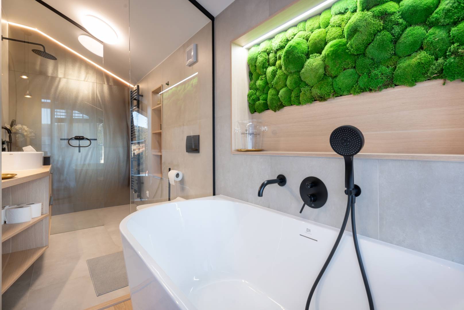 Kúpeľňa s toaletou, Apartmanica Chalet 5A, Donovaly