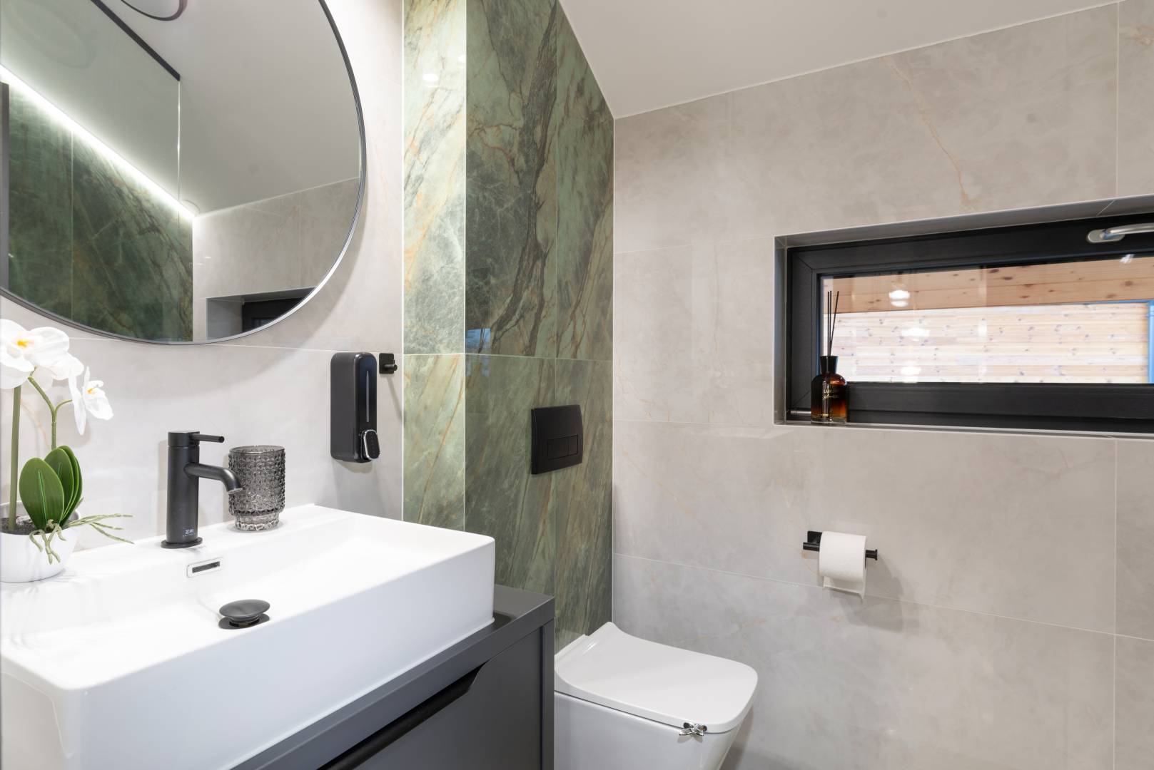 Kúpeľňa s toaletou, Apartmanica Chalet 5A, Donovaly