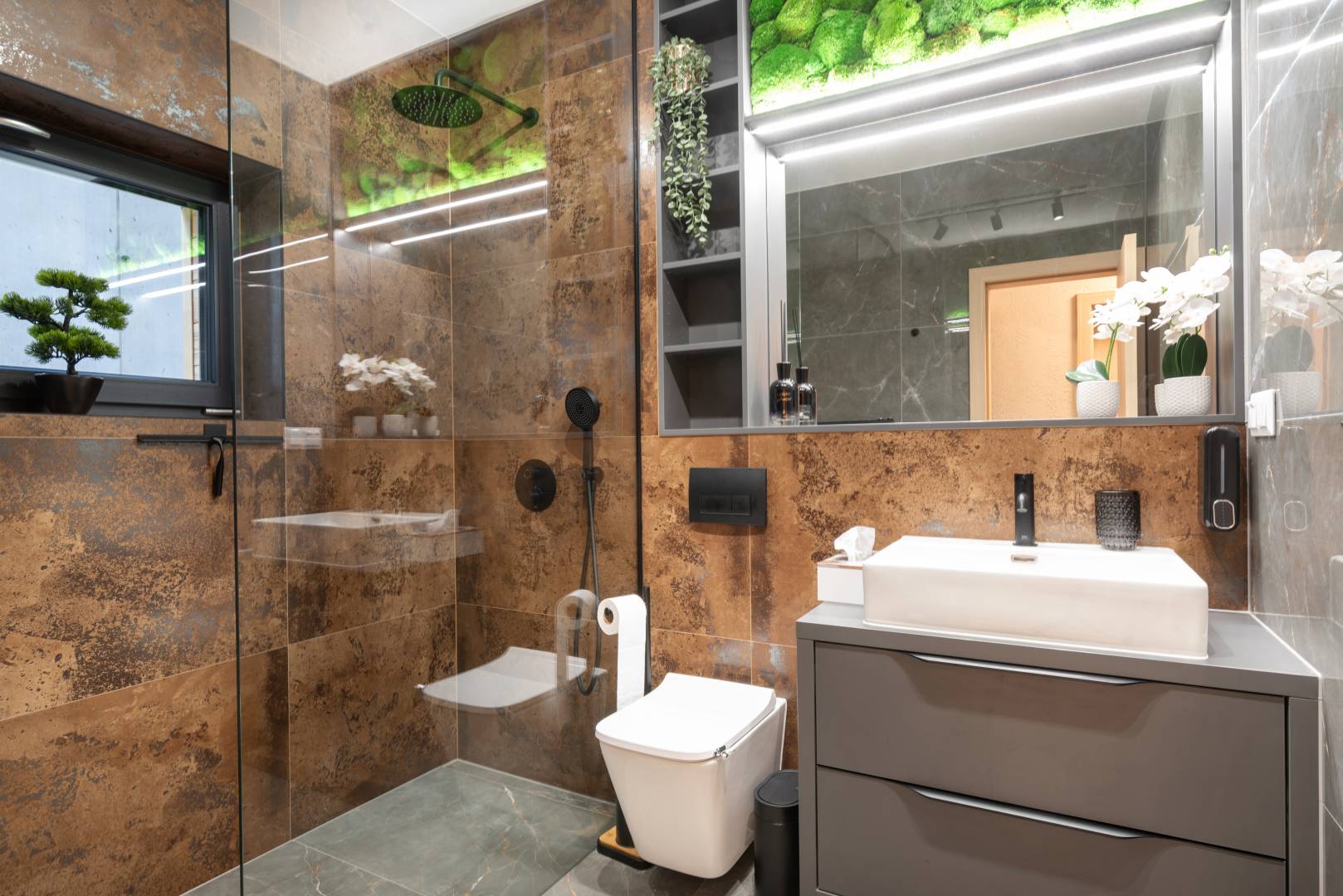 Kúpeľňa s toaletou, Apartmanica Chalet 5A, Donovaly