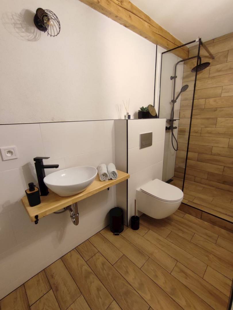 Kúpeľňa s toaletou, Chata Čučoriedka, Telgárt