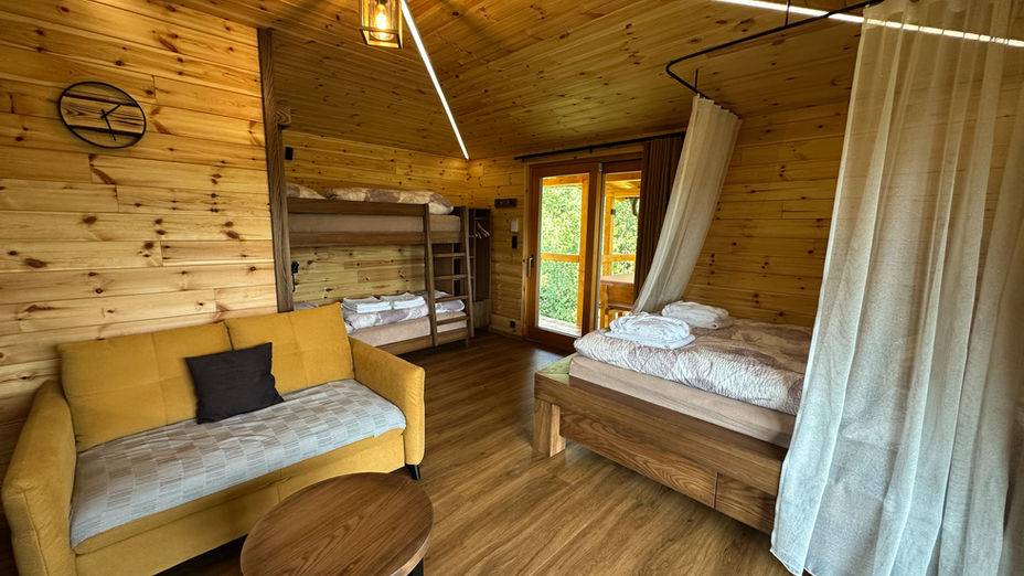 Spálňa, Domček v korunách stromov, Oščadnica