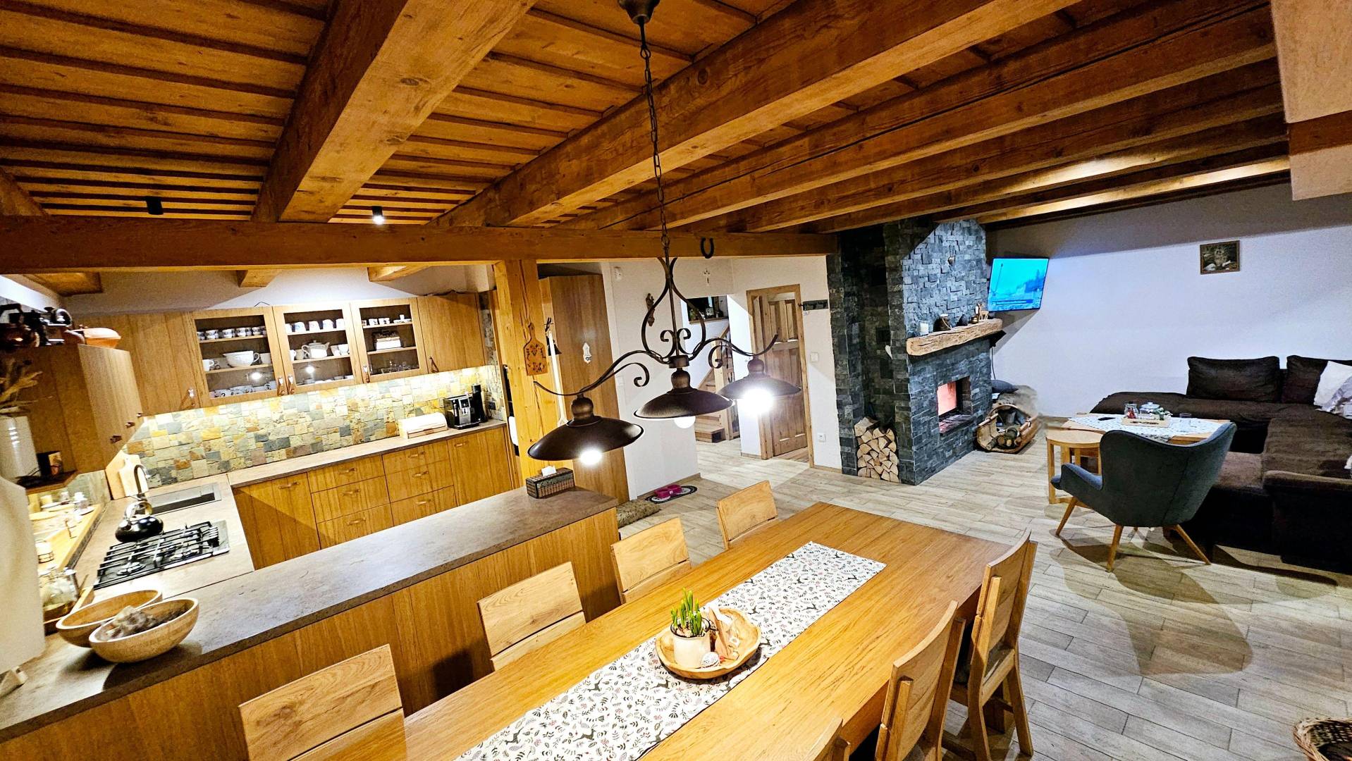 Kuchyňa, Chalet Robinson, Modra