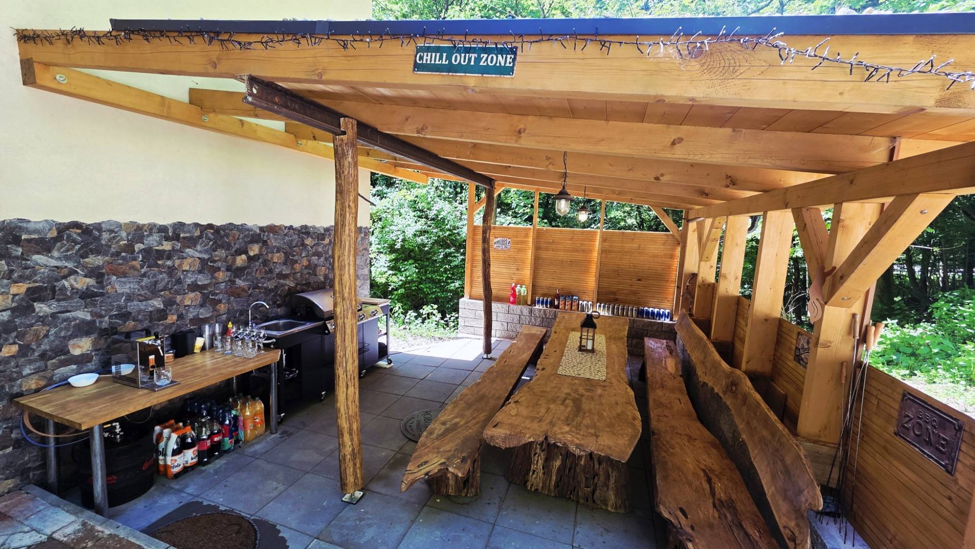 Terasa, Chalet Robinson, Modra