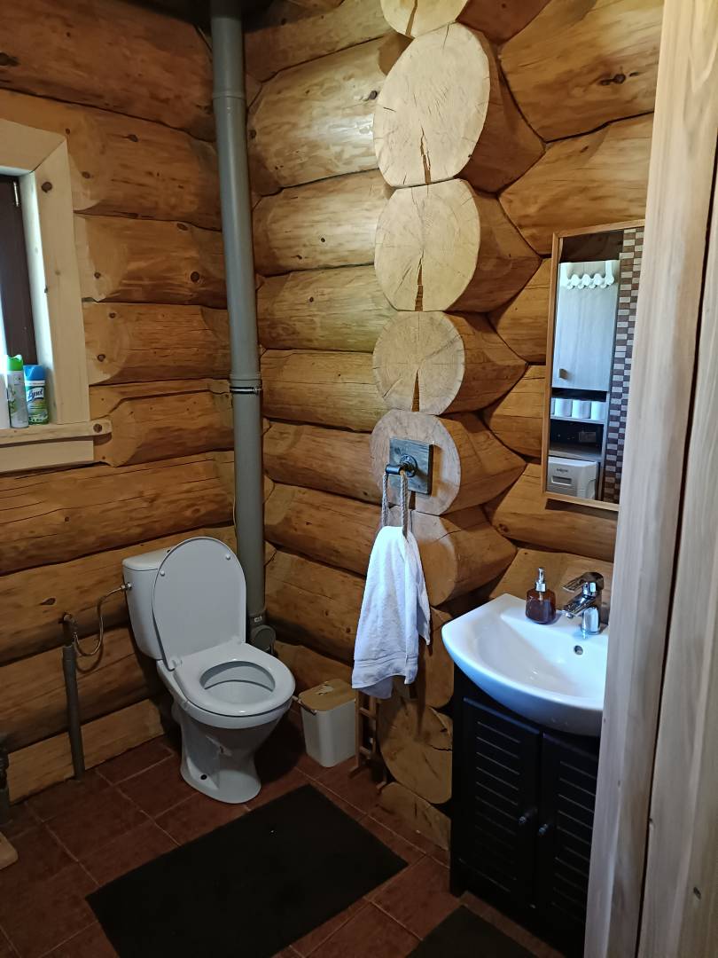 Kúpeľňa s toaletou, Ranč pod Sninským kameňom, Snina