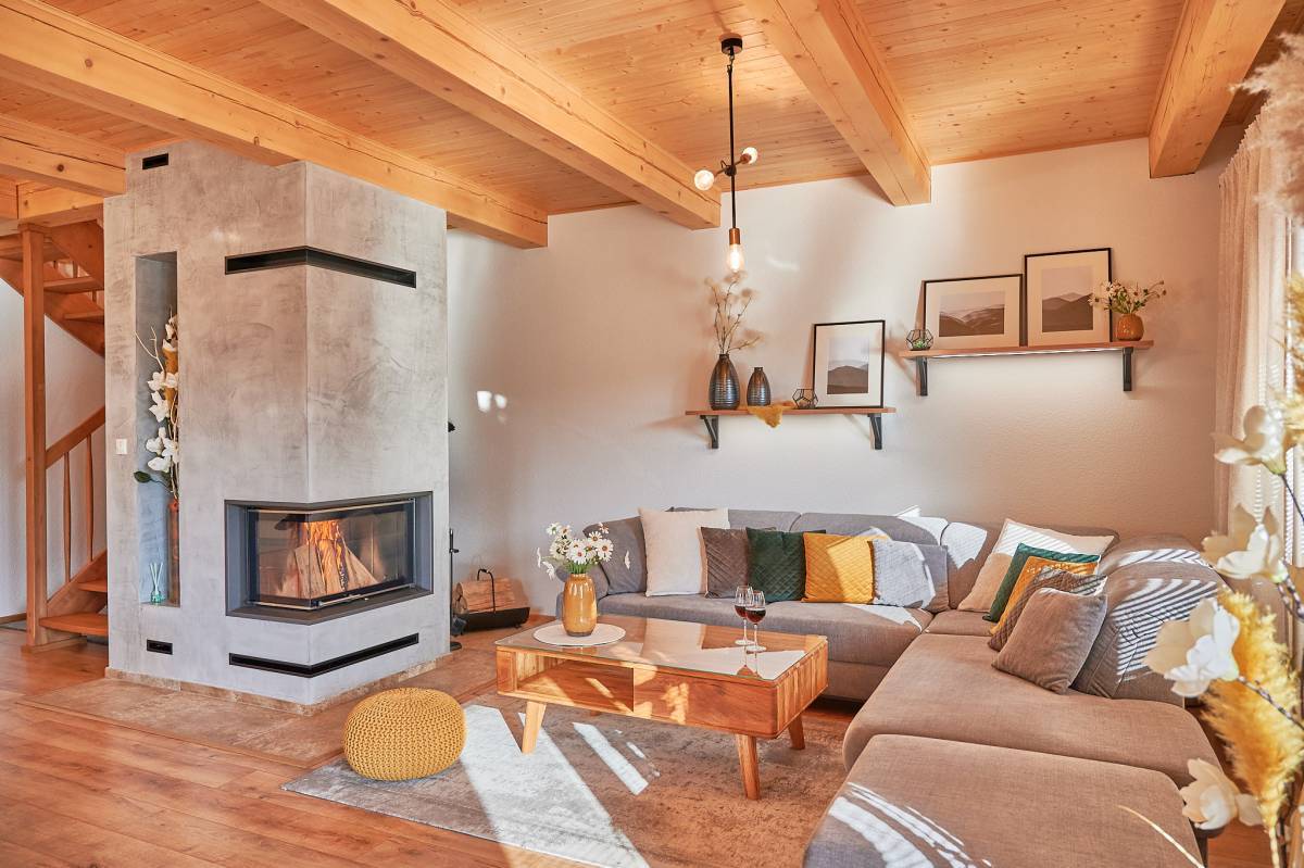 Obývačka, Villa Asanea, Stará Lesná