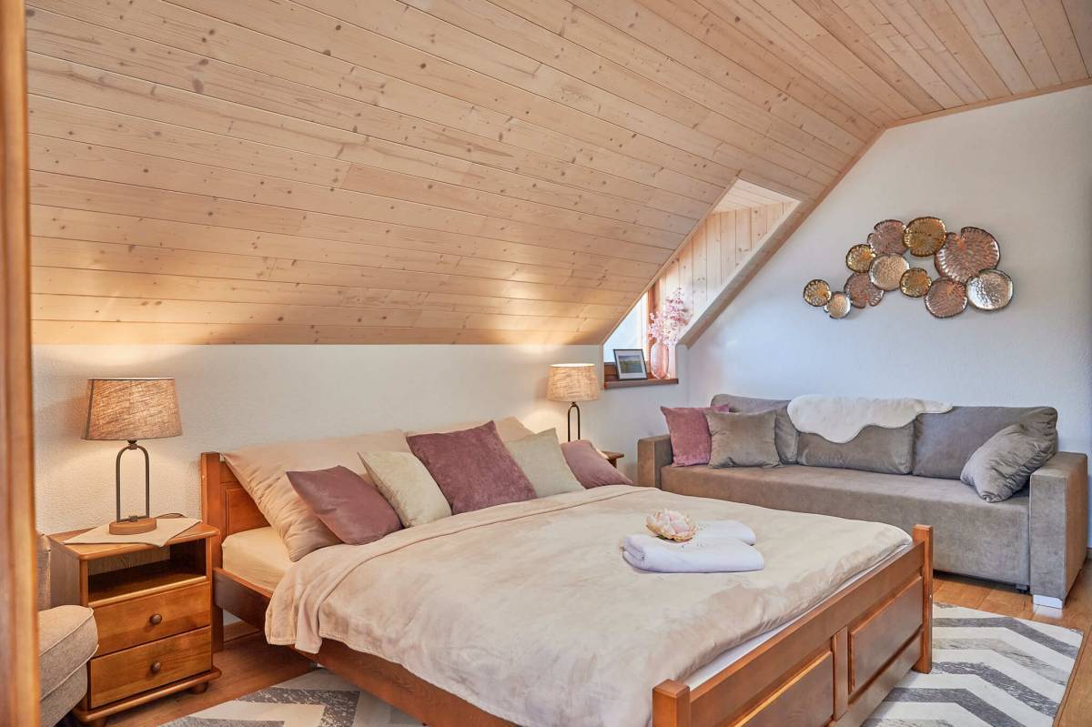 Spálňa, Villa Asanea, Stará Lesná