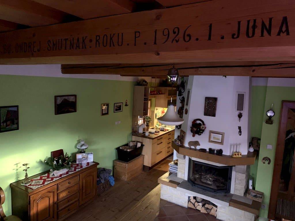 Kuchyňa, Chalúpka pod Rozsutcom, Zázrivá