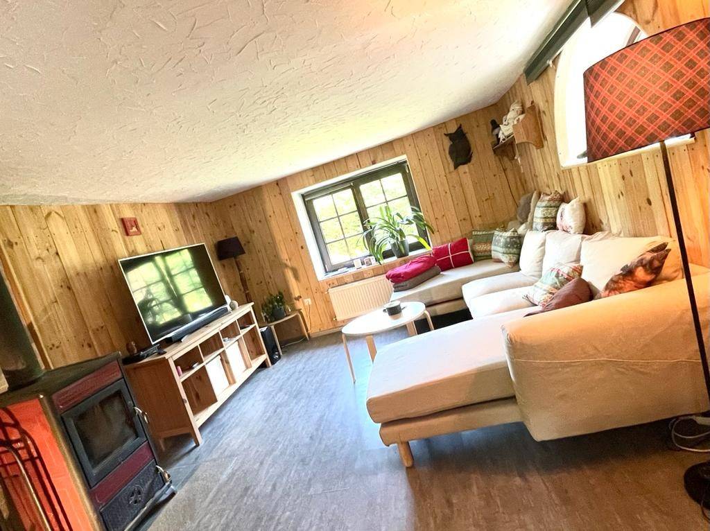 Obývačka, Veľká chata pri hoteli Zerrenpach, Osrblie