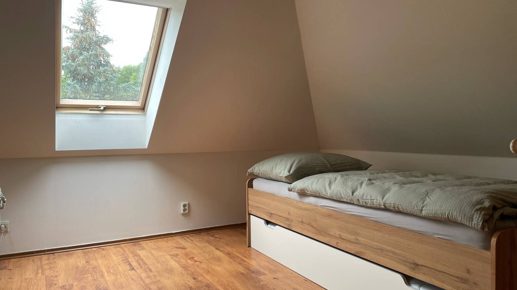 Spálňa, Veľká chata pri hoteli Zerrenpach, Osrblie