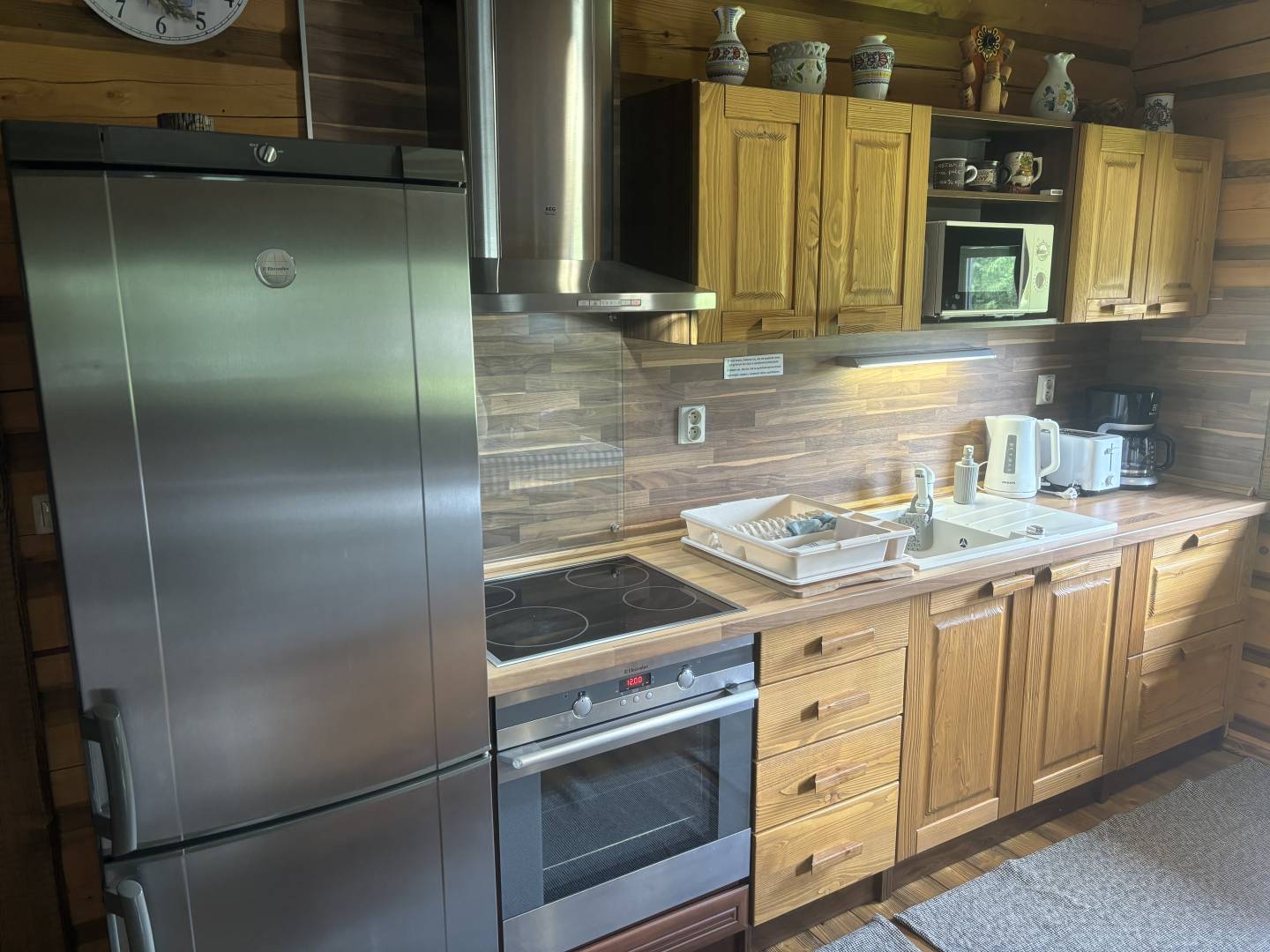 Kuchyňa, Chata Gazdovský dvor Klokočov Kysuce, Klokočov