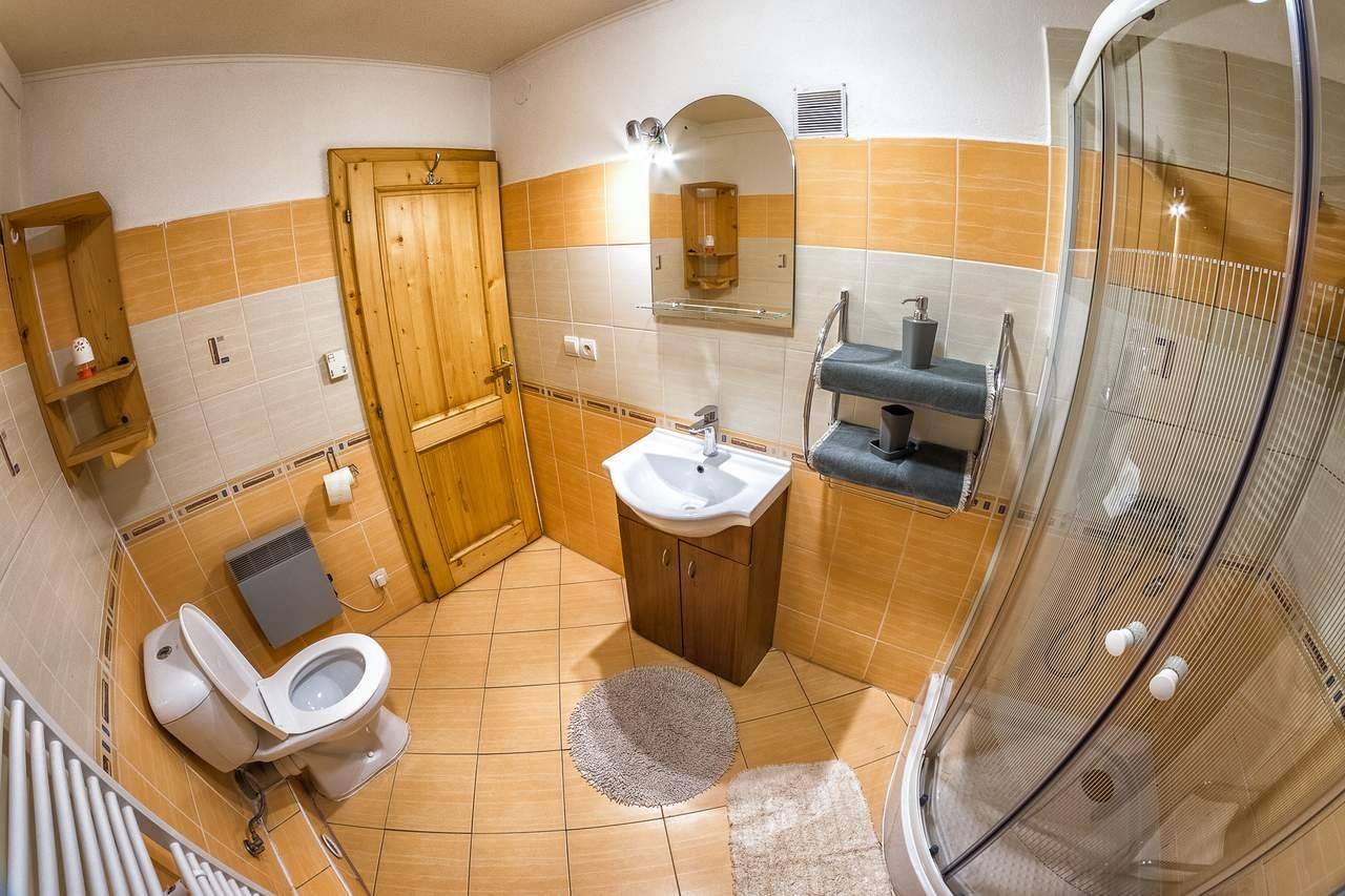 Kúpeľňa s toaletou, Chalupa u Žofky***, Oščadnica