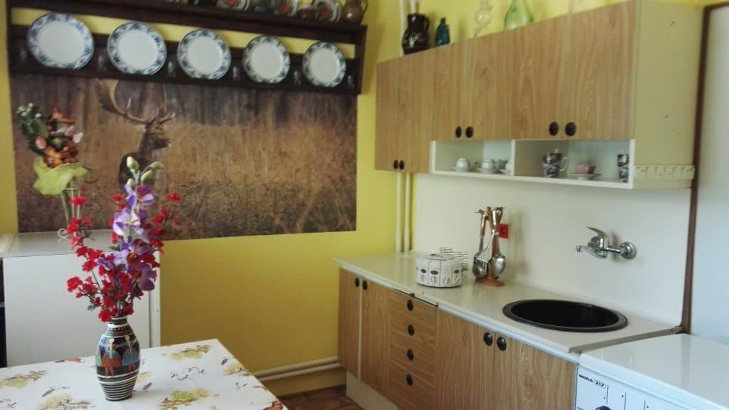 Kuchyňa, Chata pri jazierku, Vyšná Voľa