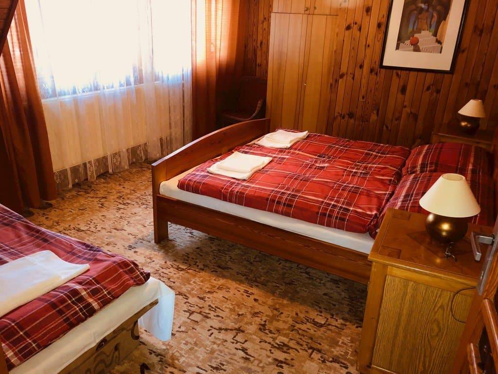 Spálňa, Chata pri jazierku, Vyšná Voľa