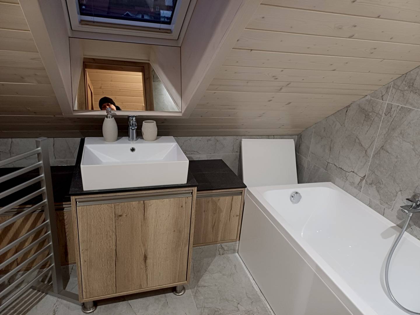 Kúpeľňa s toaletou, Chata Studienka, Habovka