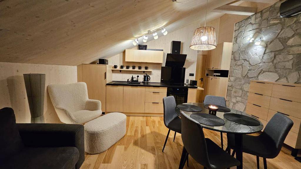 Kuchyňa, Apartmán Štyri Smreky, Demänovská Dolina