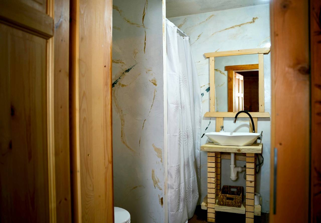 Kúpeľňa s toaletou, Chalupa Červená Karkuľka, Liptovský Mikuláš