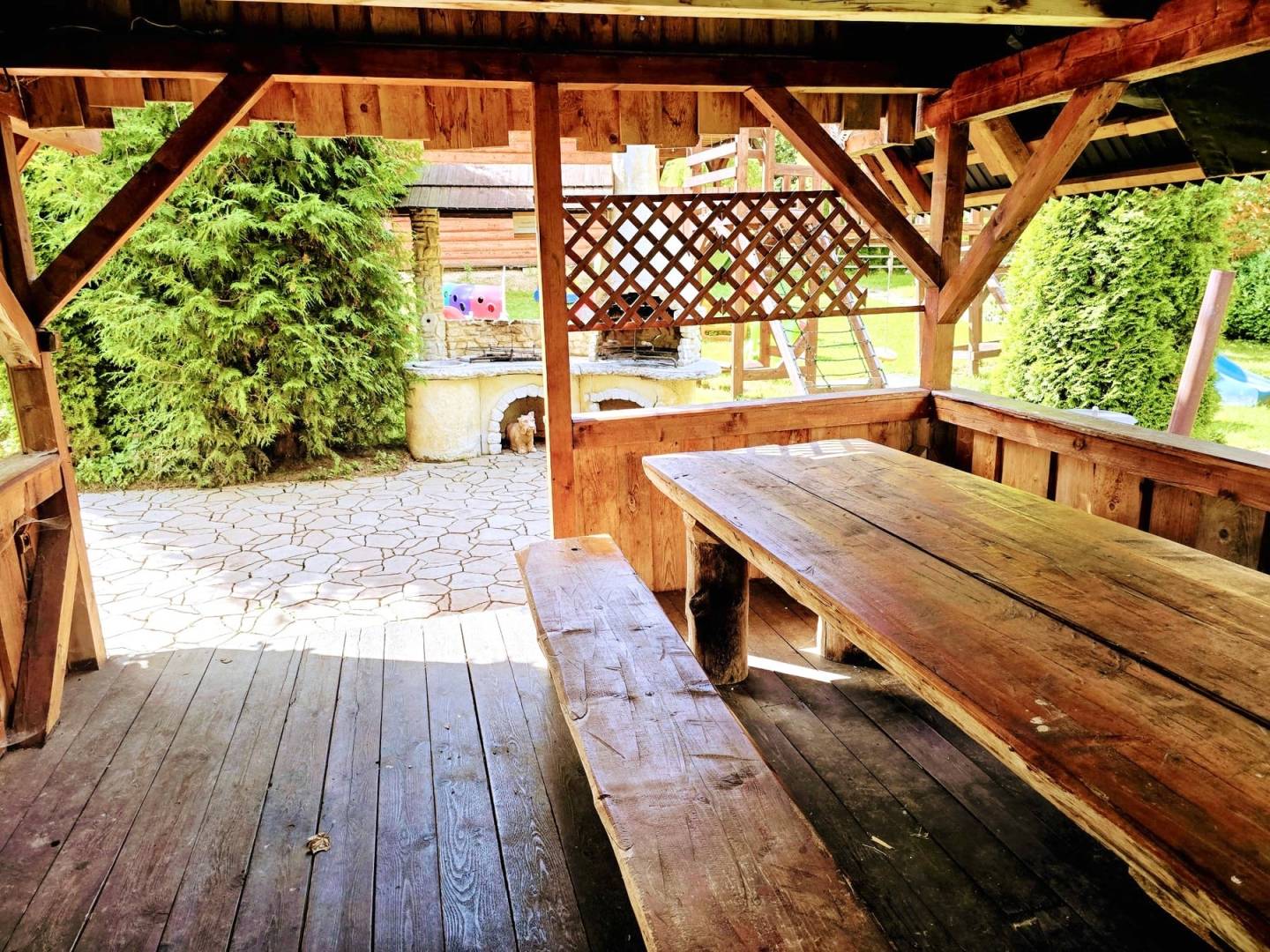 Terasa, Chalupa Červená Karkuľka, Liptovský Mikuláš