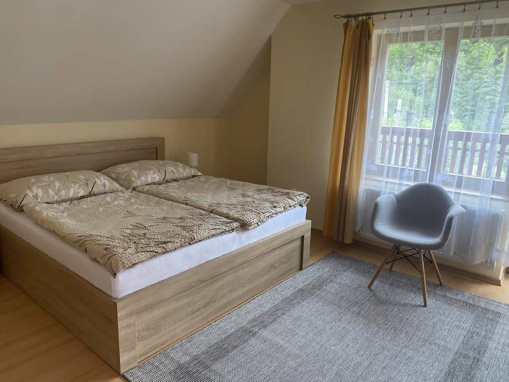 Spálňa, Dovolenkový Dom Lutra Montana Pieniny***, Reľov