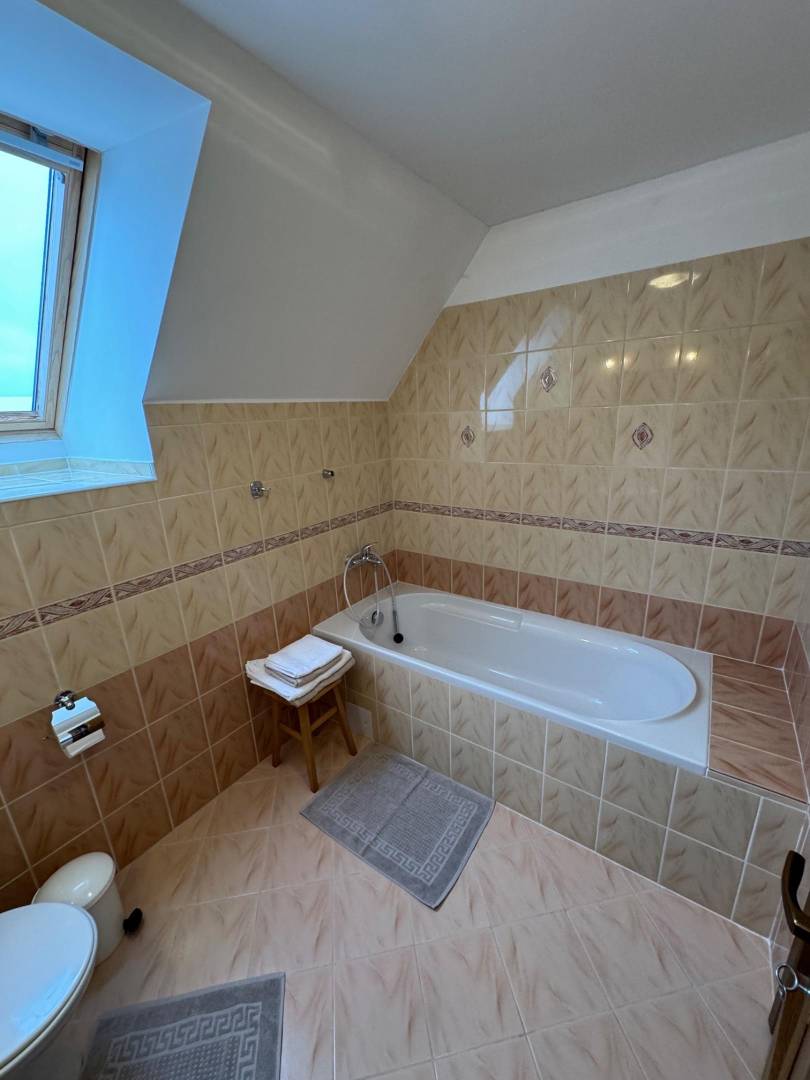 Kúpeľňa s toaletou, Dovolenkový Dom Lutra Montana Pieniny***, Reľov