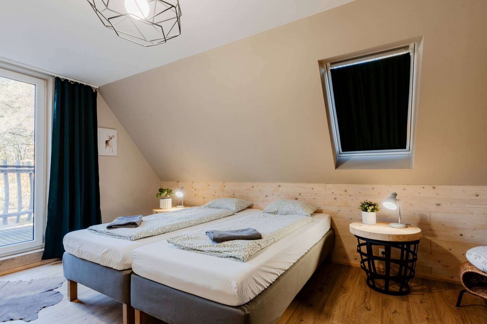 Spálňa, Chata Pekný les, Horné Hámre