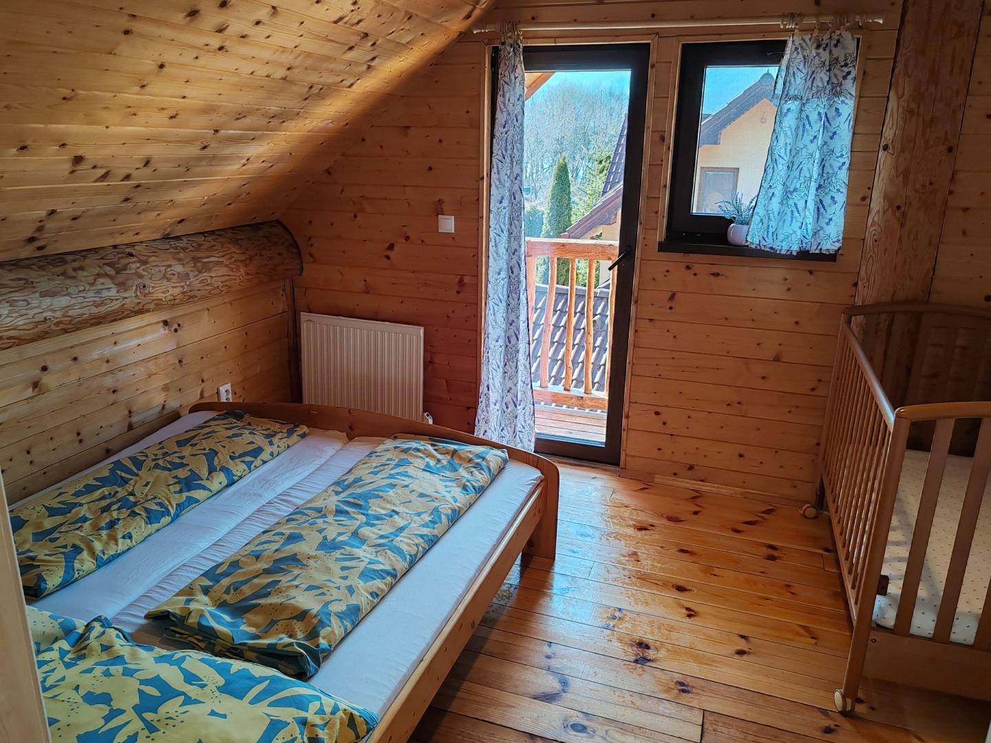 Spálňa, Kanadský zrub, Kostolná Ves