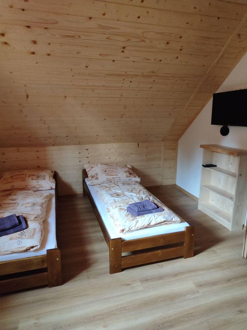 Spálňa, Chatky Korytárky, Korytárky