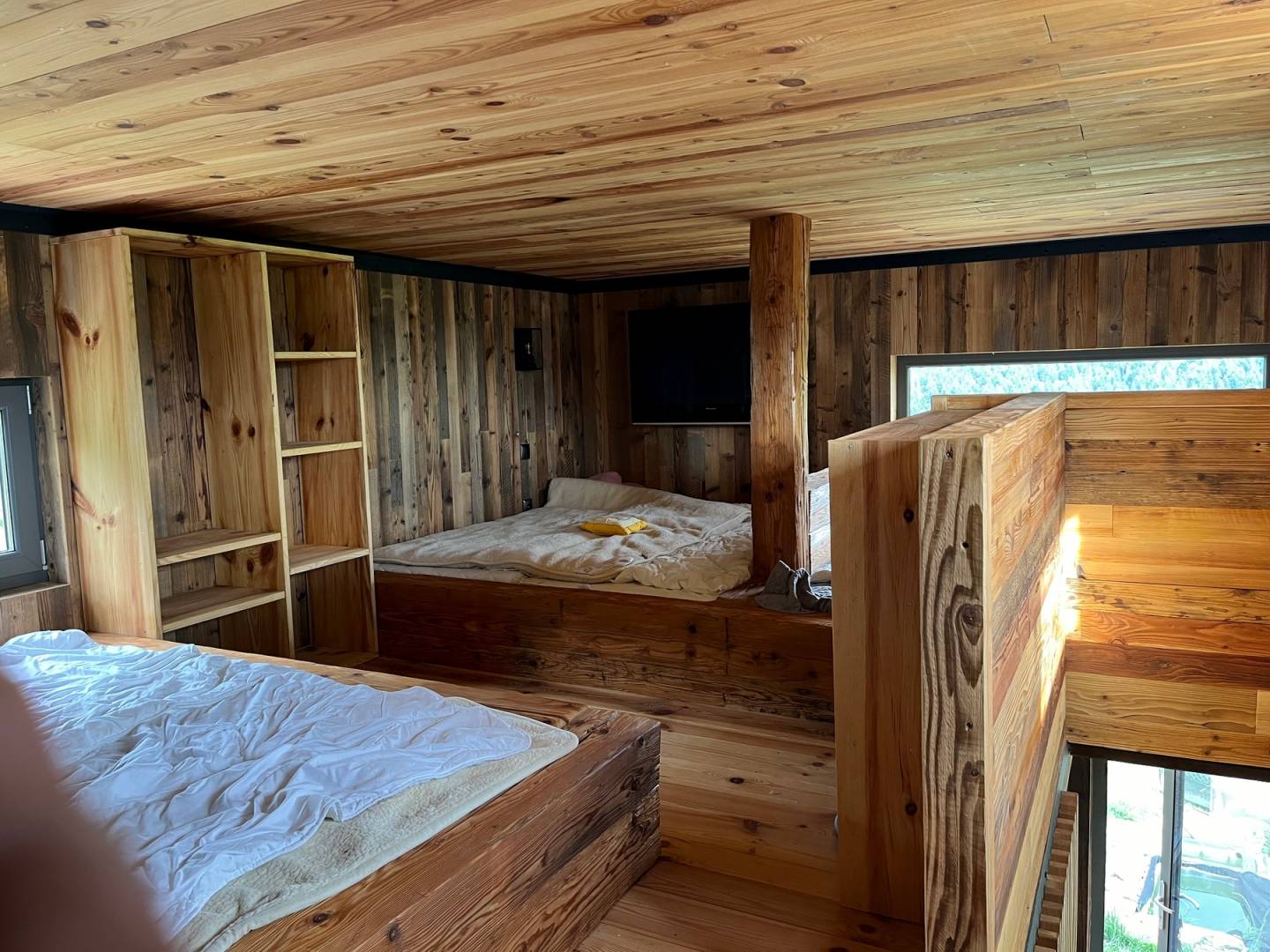 Spálňa, Chata Dorotka na sosne, Nová Ľubovňa