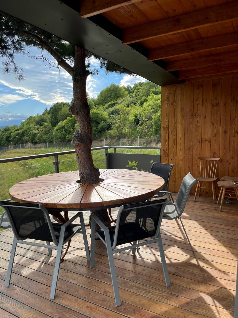 Terasa, Chata Dorotka na sosne, Nová Ľubovňa