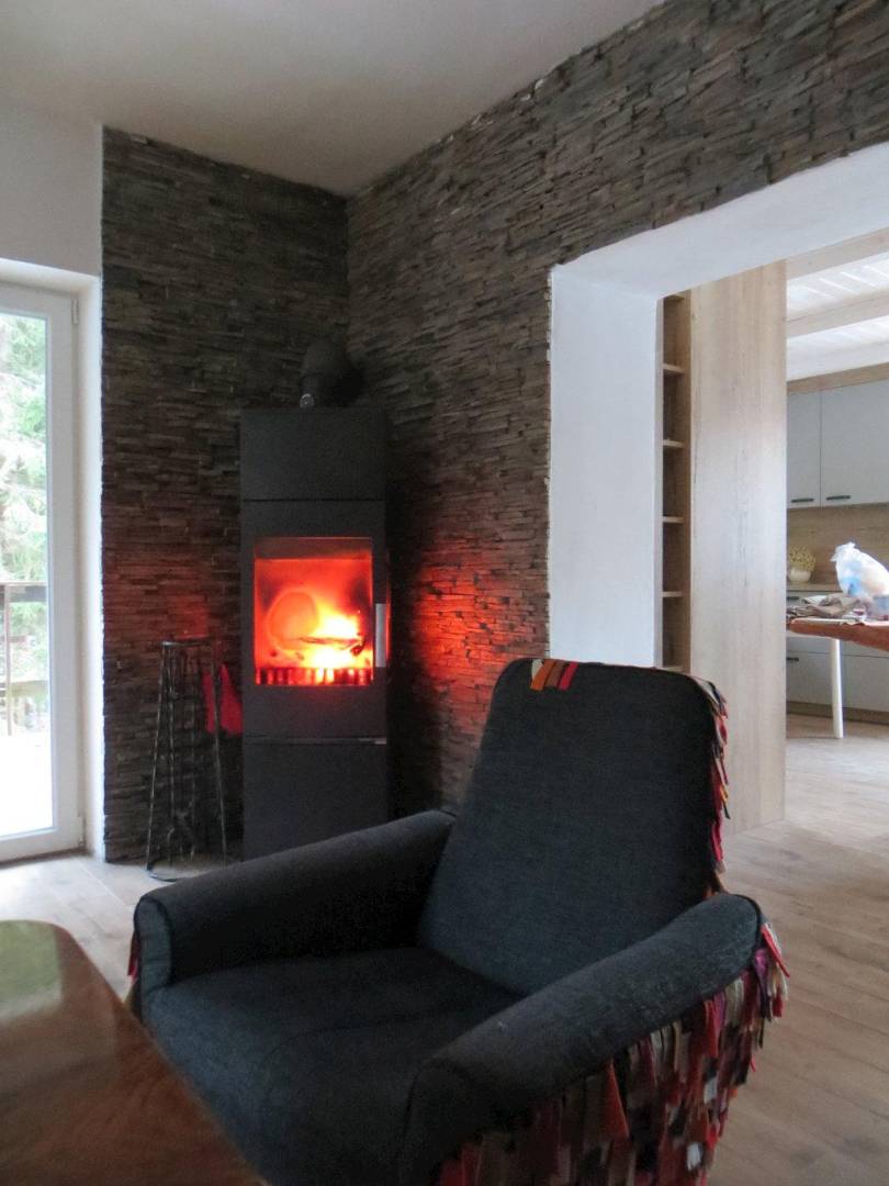 Obývačka, Chalupa Klokočka, Klokočov