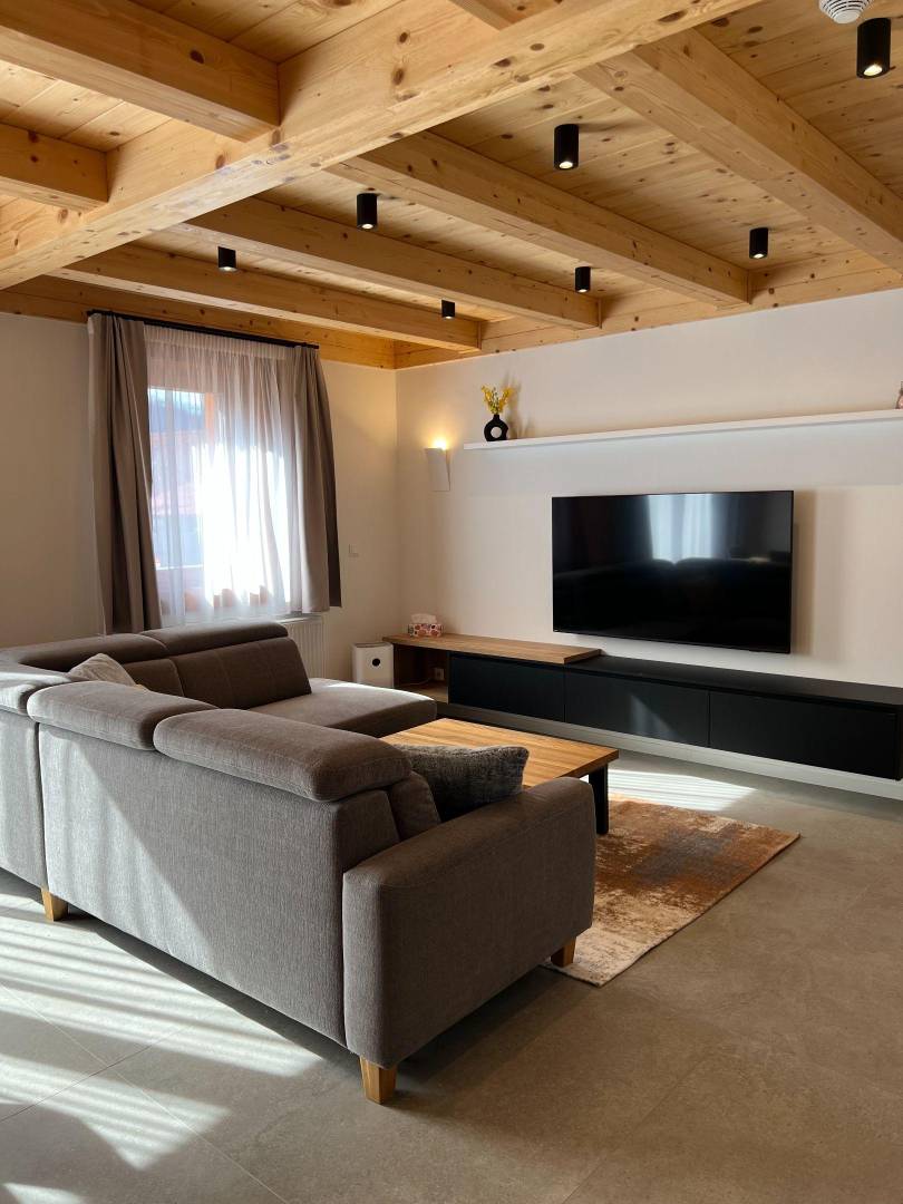 Obývačka, Chata Vojtek, Terchová