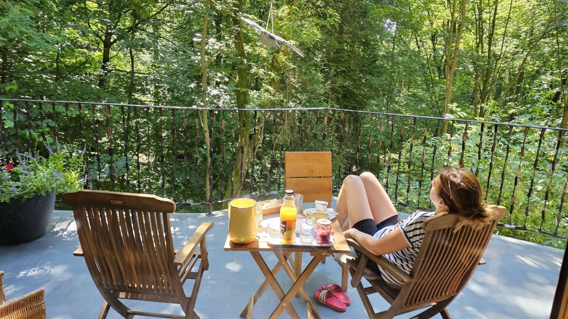 Balkón, Chalet Robinson, Modra