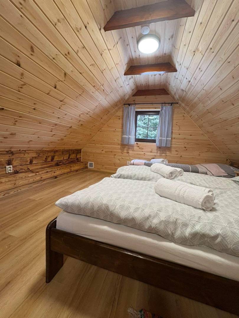 Spálňa, Chata Olívia, Oravská Lesná