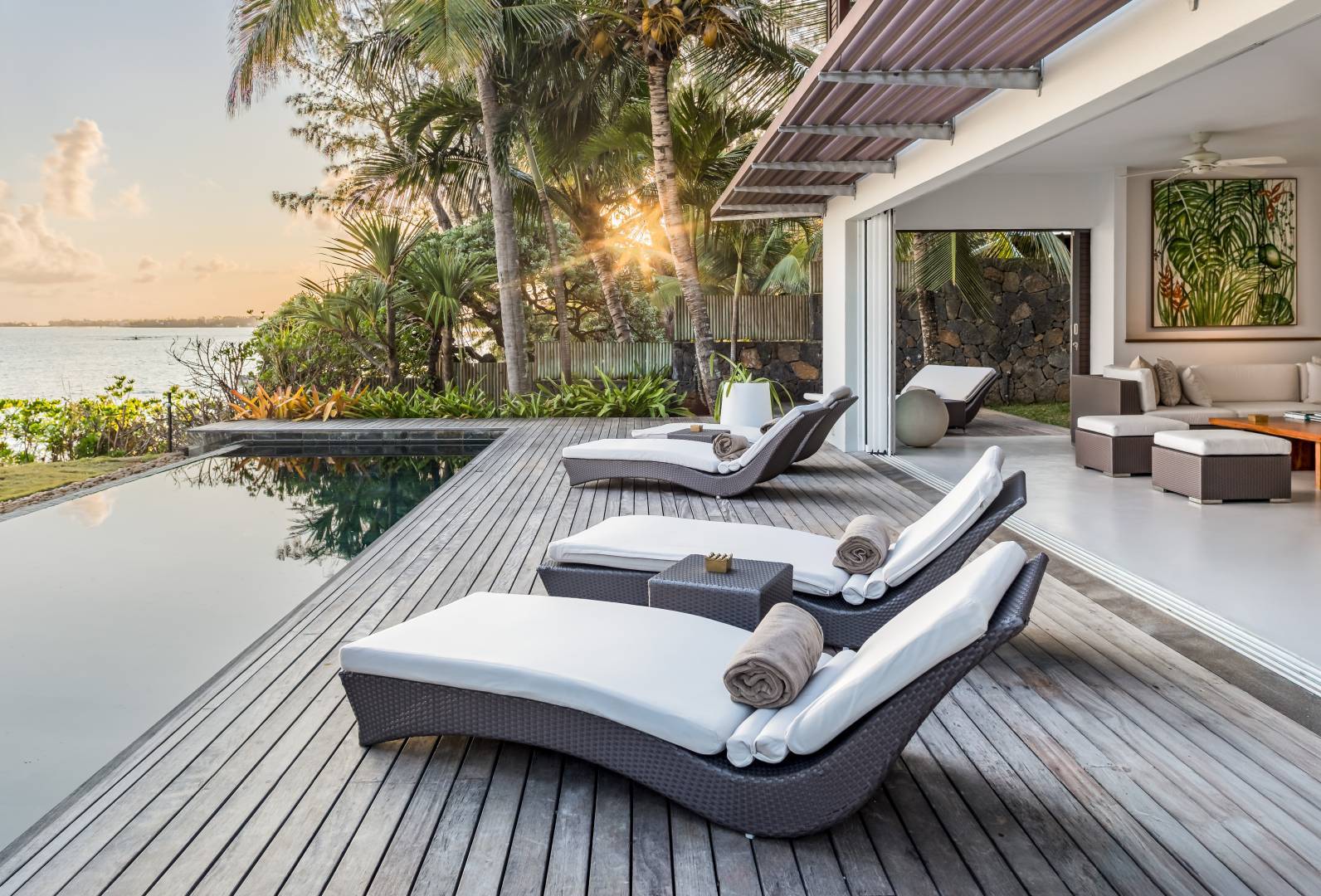 Terasa, Villa Karma by muse villas, Grand Baie