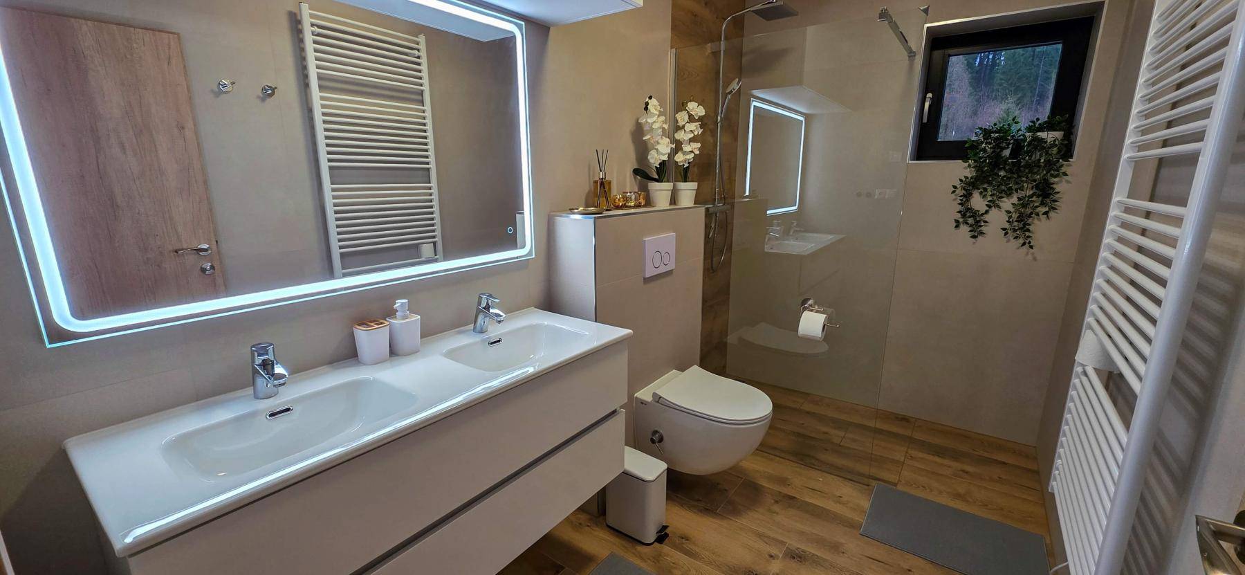 Kúpeľňa s toaletou, Apartmanica Hrabovo 32 - 3A, Ružomberok