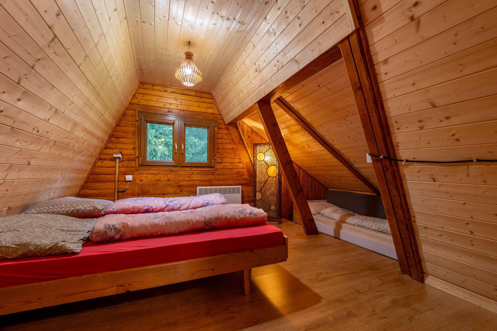 Spálňa, Chata v Jasenovej, Jasenová