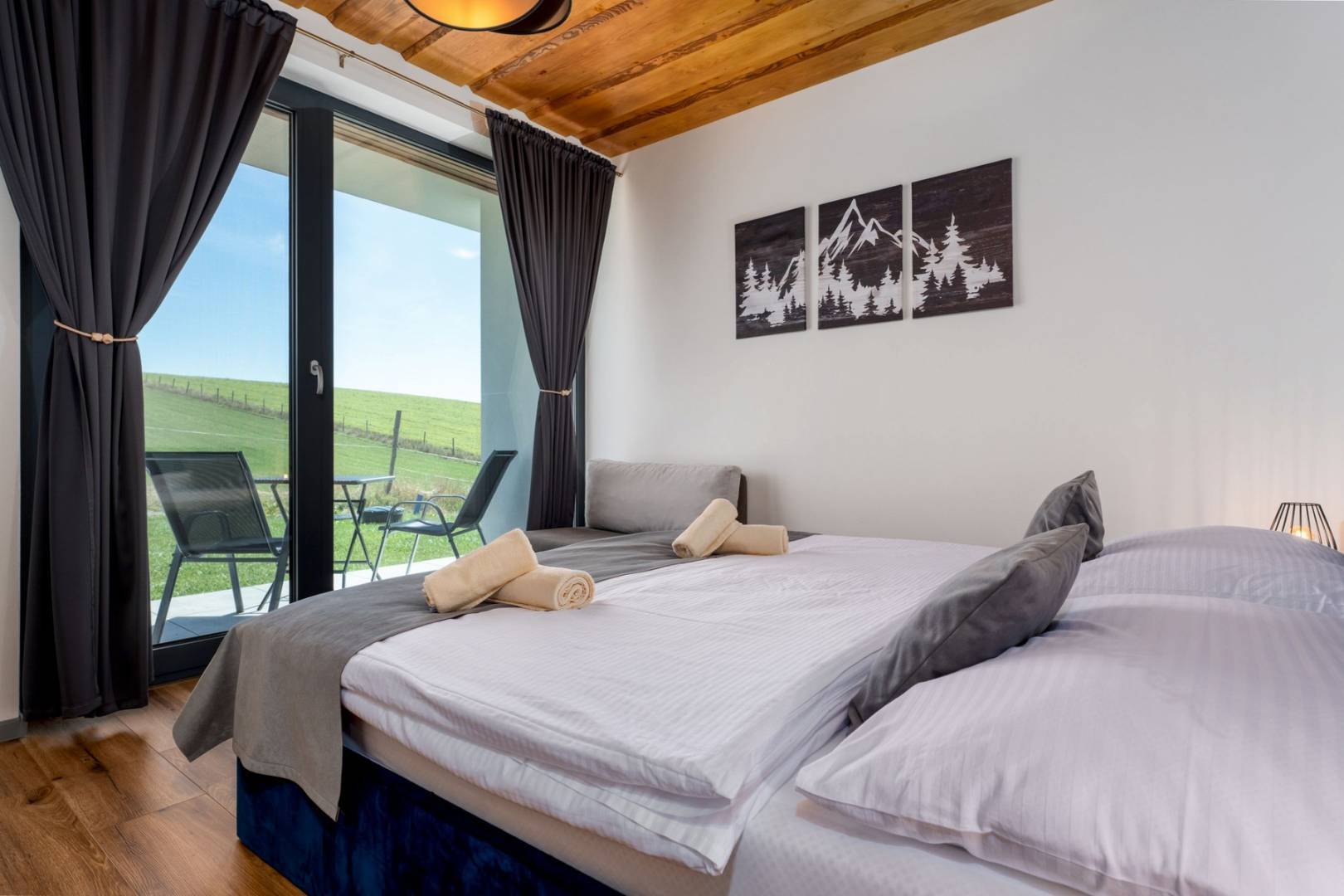 Spálňa, Chalet pod Skalou, Liptovská Anna