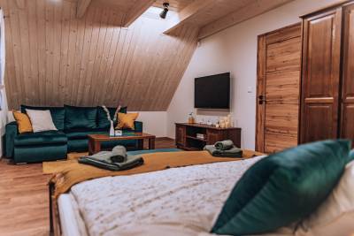 Spálňa, Chata BlueBerry, Demänovská Dolina