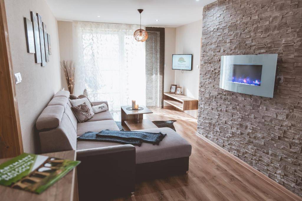 Obývačka, Apartmán Zara, Telgárt