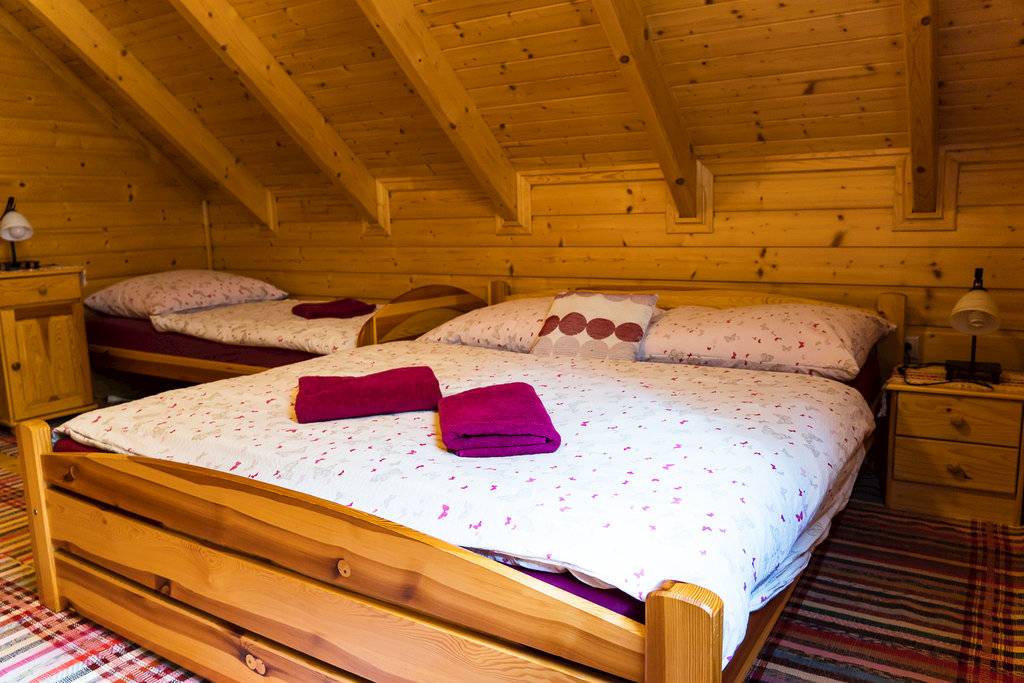 Spálňa, Chata Janka, Závažná Poruba