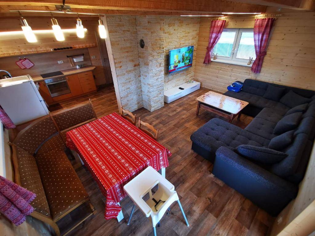 Obývačka, Chata Baška, Liptovský Mikuláš