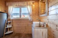 Kúpeľňa s toaletou, Chata Arctic House*****, Osádka