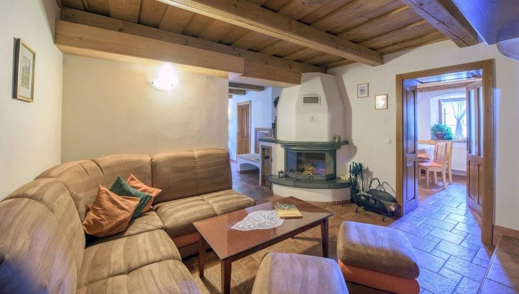 Obývačka, Chalupa Katarína, Špania Dolina